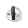Half Moon Door Stopper Polished Chrome