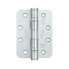 Zoo Hardware Ball Bearing Hinge - Steel 102 x 76 x 3mm - Radius - Satin Chrome