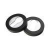 Euro Profile Escutcheon Black/Chrome