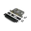 Black 3" Heavy Duty Bathroom Mortice Lock