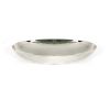 Hammered Nickel Oval Sink