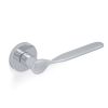 Valli Perkins&Will Lever on Round Rosette - Polished Chrome PVD