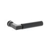 Tupai Rapido Covas Lever Door Handle on Concealed Square Rose - Pearl Black (Pair)