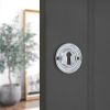 Slimline Standard Escutcheon Polished Chrome