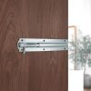 Iron Barrel Bolt - Straight 8" Zinc