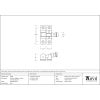 Polished Nickel Prestbury Brighton Fastener - Narrow (Square)