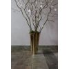 Smooth Brass Flora Vase