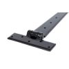 Black 18" Penny End T Hinge (pair)