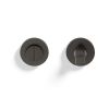 Valli Turn & Release Screw-on Round Rosette - Anthracite