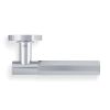 Valli Antonio Citterio Lever on Round Rosette (Esagono) - Polished Chrome PVD