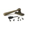 Burnished Brass Locking Newbury Fastener