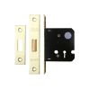 Zoo Hardware 3 Lever Dead Lock - Electro Brass