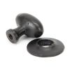 External Beeswax Oval Mortice/Rim Knob Set
