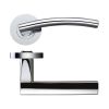 Zoo Hardware Amalfi lever on round rose - Polished Chrome