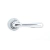 Polished Chrome Newbury Lever on Rose Set (Plain) - Unsprung