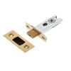 Jedo Heavy Duty Tubular Deadbolts 64mm Brass Finish - By Frelan Hardware - JL-HDB64PVD