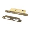 Atlantic DIN Radius Heavy Duty Euro Profile Sashlock Double Throw 60mm backset - Matt Antique Brass