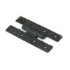Beeswax 3¼" H Hinge (pair)