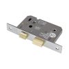 2.5" CE 3 Lever Bathroom Lock FD60 - Nickel Plated