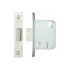 Zoo Hardware British Standard 5 Lever Deadlock - 64mm - Satin Stainless