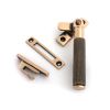 Polished Bronze Locking Brompton Fastener - RH