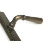 Burnished Brass Newbury Slimline Lever Espag. Lock Set