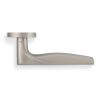 Valli SOM New York Lever on Round Rosette - Satin Nickel PVD