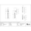 Polished Nickel Locking Hinton Fastener