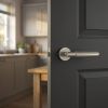 Complete Bloom Door Handle Pack - Internal Doors - Satin Nickel - 64mm / 3-inch Hinges - JE-B1B-SN