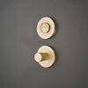 Connaught Knurled Turn & Release Satin Brass