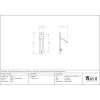 Pewter 125mm x 25mm Edge Pull