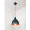 Hammered Copper Brindley Pendant in Dingle
