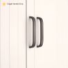 Curve Bar Cabinet Handle Gunmetal Grey Large