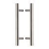 Heritage Brass Back to Back Door Pull Handle Bar Design 305mm Satin Nickel Finish