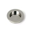 Polished Marine SS (316) 60mm Plain Round Pull