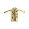 Polished Brass Newbury Slimline Lever Espag. Lock Set