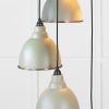 Smooth Copper Brindley Cluster Pendant in Tump