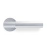 Valli Antonio Citterio Lever on Round Rosette (Esagono) - Polished Chrome PVD