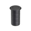 Zoo Hardware Dust Socket for Flush Bolts - Concrete 20mm dia. x 38mm - Powder Coat Black