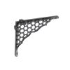 Honeycomb Shelf Bracket Black (Sold in Pairs)
