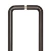 CRES 425mm Back to Back Dark Bronze D Shape Pull Handle - By Frelan Hardware - CRES3002DBB2B