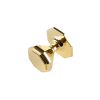 Jedo Forma Centre Door Knobs 70mm Polished Brass - By Frelan Hardware - JV33PB