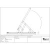 SS 16" Defender Friction Hinge - Side Hung