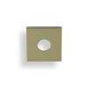 Valli Square Rosette Cover Pack - Polished Brass PVD