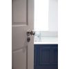 Polished Nickel 63mm Prestbury Mortice/Rim Knob Set