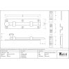 Black 6" Universal Knob Bolt