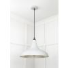 Smooth Nickel Frankley Pendant in Birch