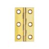 Plain Butt Hinges 51x28x1.5mm Solid Drawn Brass - By Frelan Hardware - J8994
