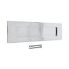 Victorian Letter Plate 250mm Polished Chrome