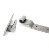 Pewter 24" Hook & Band Hinge - Cranked (pair)